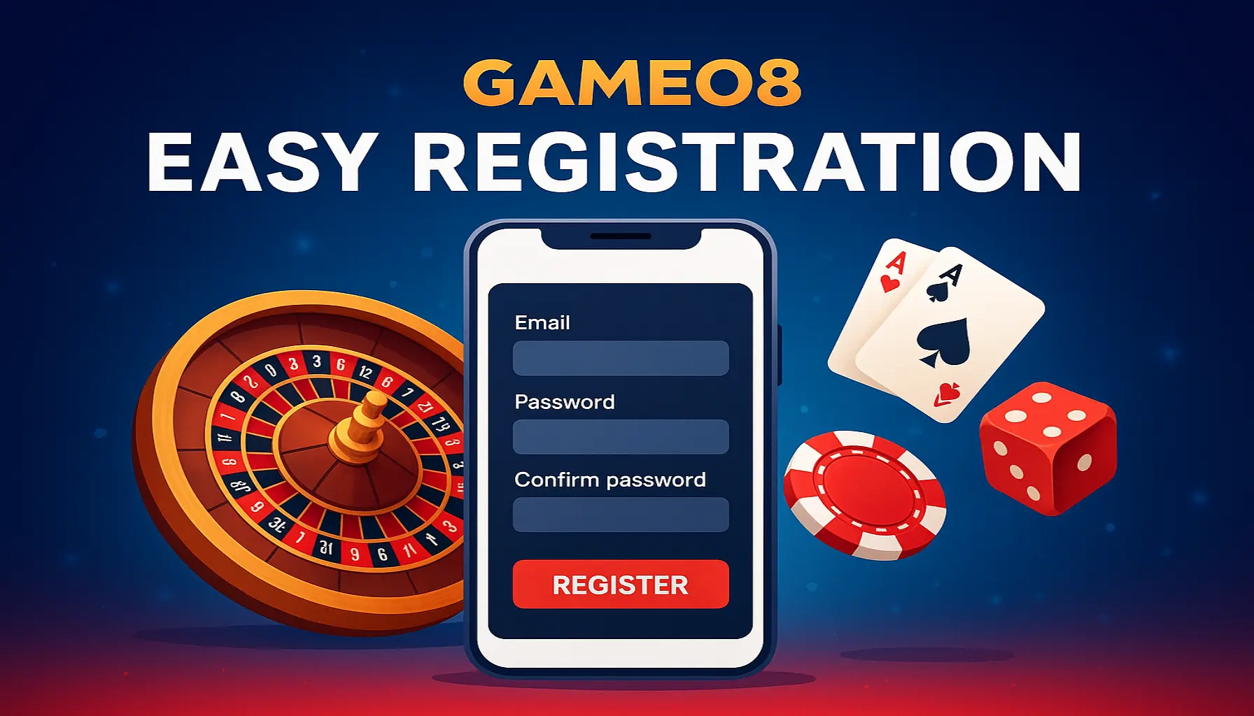 Não Perca tempo, o rRgistro na site Game08